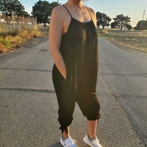 Bottom Side Tie Jumpsuit